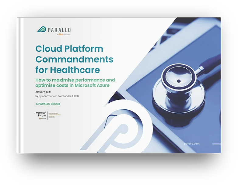 Cloud Platform Commandments Healthcare Tile